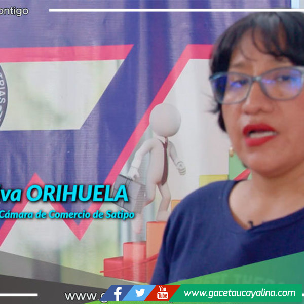 Ing. Melva Orihuela Verano, presidenta de la Cámara de Comercio de Satipo, destaca el impulso económico en la provincia