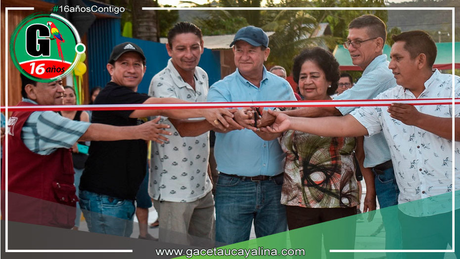 El Alcalde Francisco de Asís Mendoza de Souza Impulsa Desarrollo con Inauguración en el Jr. Mario Denis
