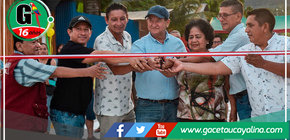 El Alcalde Francisco de Asís Mendoza de Souza Impulsa Desarrollo con Inauguración en el Jr. Mario Denis