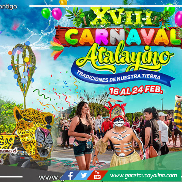 XVIII Carnaval Atalayino 2024: Nueve Días de Alegría y Diversión en la provincia de Atalaya