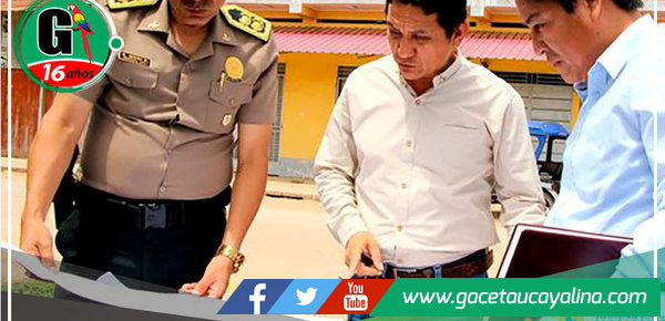 Alcalde Roger Galán Torres y General PNP Calo Enrique Mori Rimachi unen fuerzas en la lucha contra la inseguridad