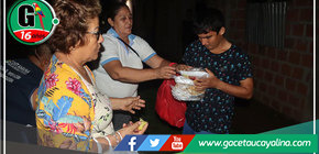 Gesto solidario: Equipo municipal y regidores acompañan a afectados por intensa lluvia en Contamana