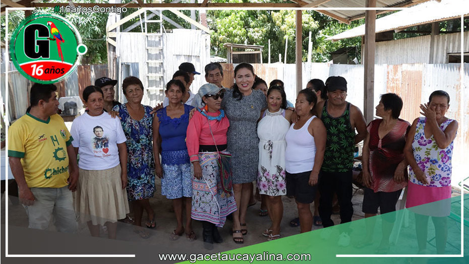 Alcaldesa yarinense visita A.H. Tierra Nueva y escucha pedidos de población