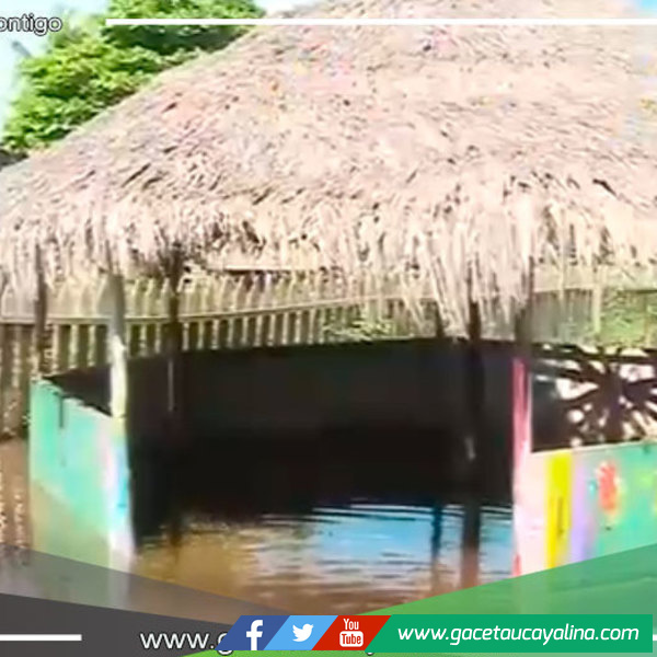 Inundaciones Paralizan la Educación en Tres Colegios de la Comunidad Nativa Shambo Porvenir