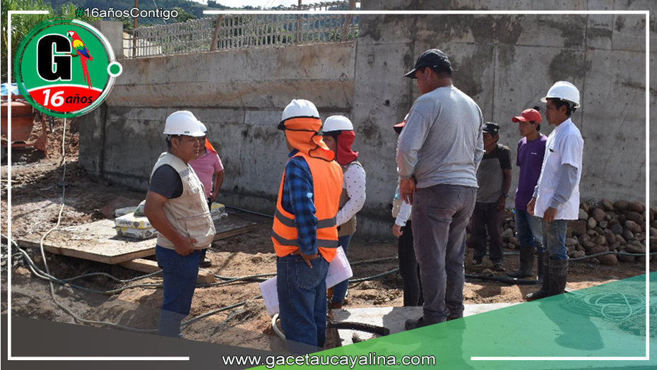 Supervisan en Atalaya progreso de obras en Oventeni