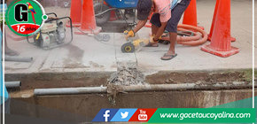 Municipalidad de Ucayali habilita cunetas en mercado Señor de los Milagros