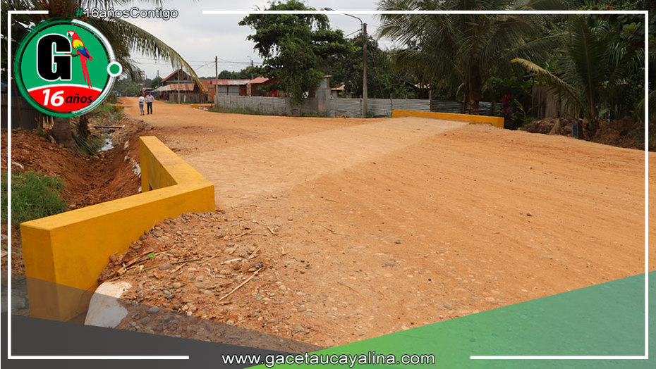 Pobladores de A.H.I. Bena Jema listos para recibir alcantarillado pluvial