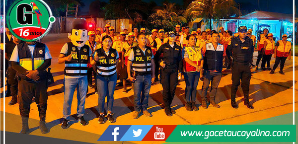 Comisario de Yarinacocha enfatiza apoyo a comuna yarinense para garantizar seguridad ciudadana 