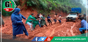 Alcalde de Atalaya y Congresista Verifican Estado de Carretera Puerto Ocopa-Atalaya
