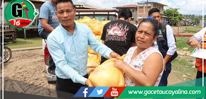 Municipalidad de Ucayali brinda apoyo a más de 90 familias damnificadas en zona baja de Contamana