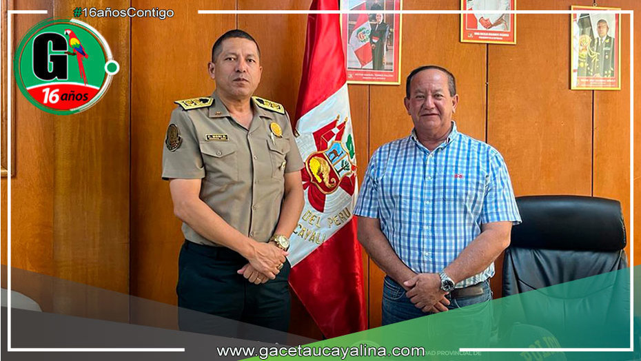 Alcalde Provincial y Jefe Policial Abordan Cambio Jurisdiccional