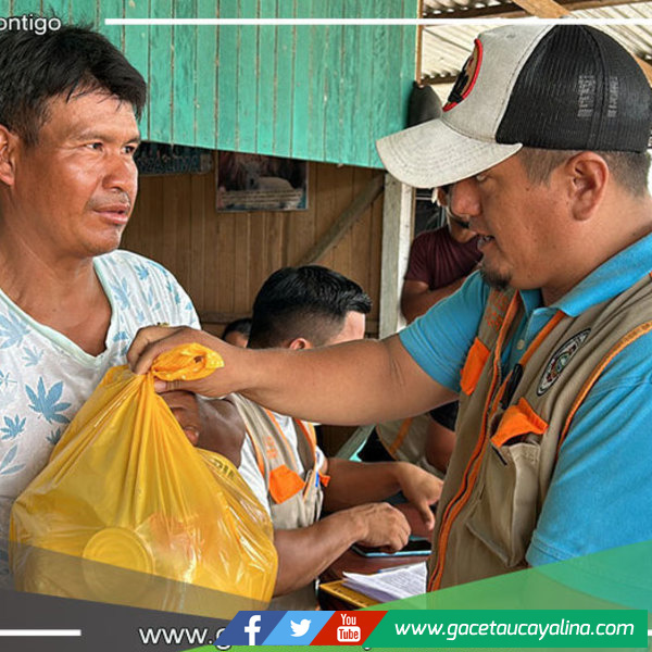MDY entrega víveres a 35 familias afectadas por inundaciones en caserío Nuevo París