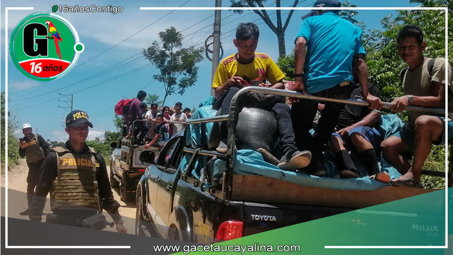 PNP y Subgerencia de Seguridad Ciudadana Refuerzan el Control de Acceso a la Ciudad de Atalaya