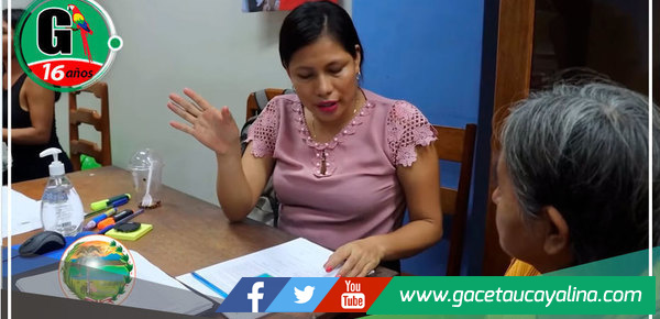 Empadronamiento para la entrega de tarjetas de Pensión 65 se realiza en Contamana