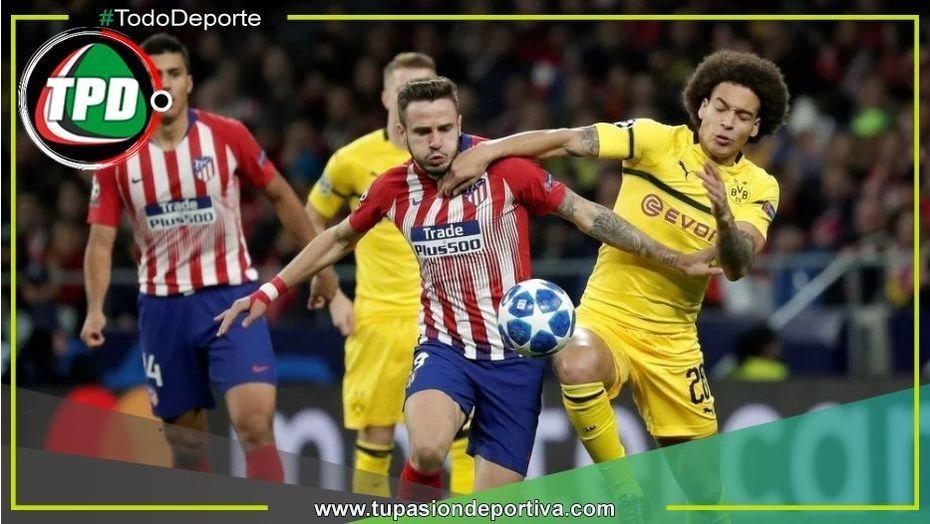 Atlético de Madrid recibe al Borusia Dortmund