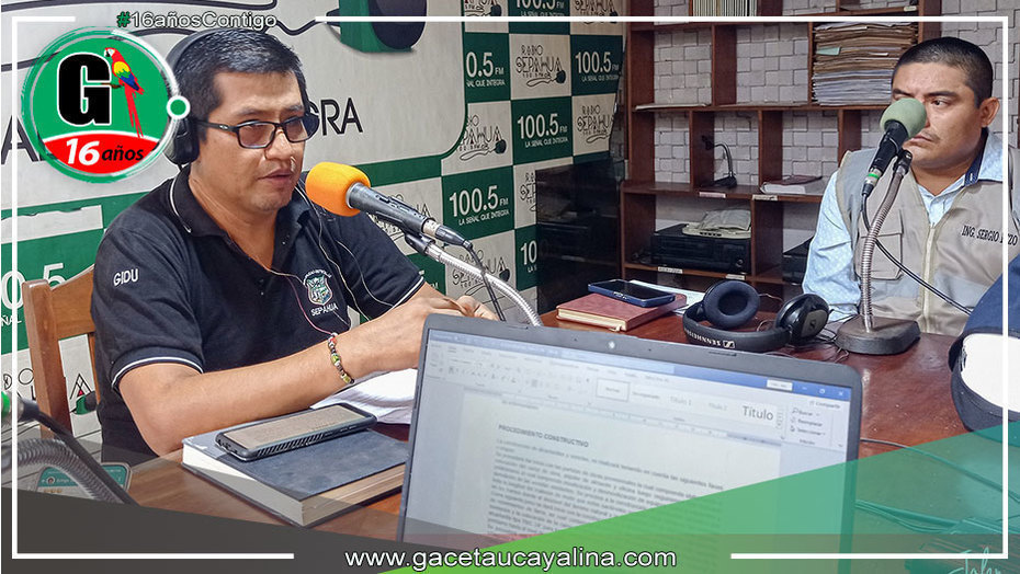 Inician trabajos para el mejoramiento del jr. Malecón en Villa Sepahua