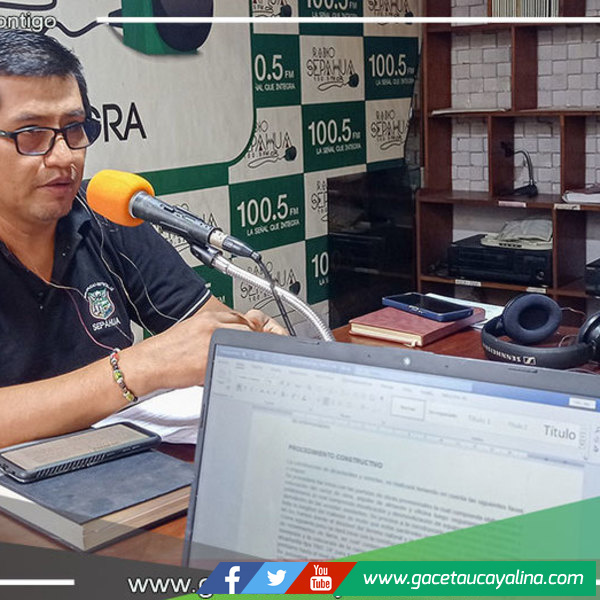 Inician trabajos para el mejoramiento del jr. Malecón en Villa Sepahua