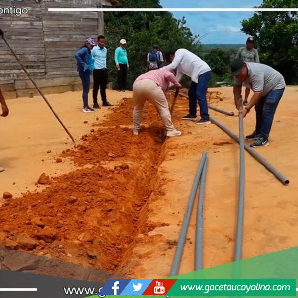 Municipalidad de Ucayali instala redes de agua potable en beneficio de más de 100 familias