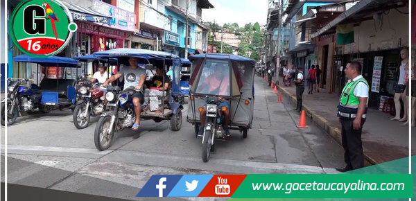 Municipalidad Provincial de Padre Abad realiza operativo inopinado para promover el orden en paraderos de transporte