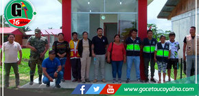 Autoridades de Sepahua supervisan caseta de vigilancia y transporte escolar fluvial