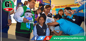 4000 niños han sido vacunados en Huánuco contra el VPH