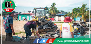 En Atalaya, Municipalidad y Red de Salud se unen en campaña de recolección para prevenir el dengue