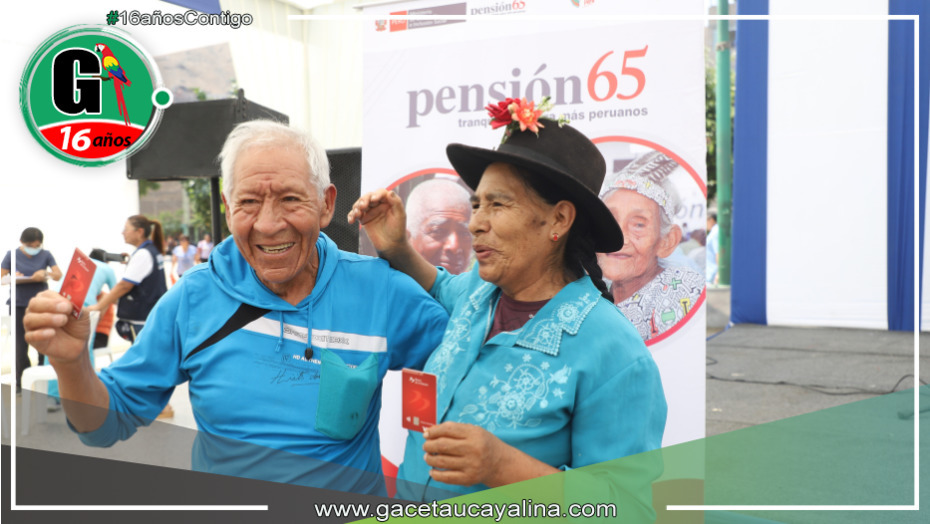 Inicia distribución de tarjetas de débito para beneficiarios de Pensión 65 en Amarilis