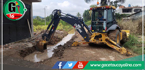 Municipalidad provincial de Padre Abad ejecuta trabajos de habilitación de cunetas