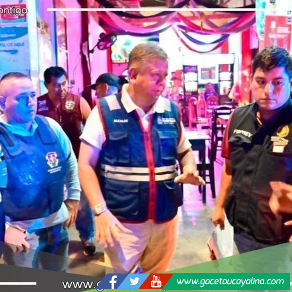 Alcalde de Maynas lidera operativo para ordenar Iquitos 