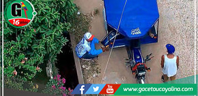 Intervienen a dos sujetos implicados en aparente hurto de tanque de combustible de un trimóvil