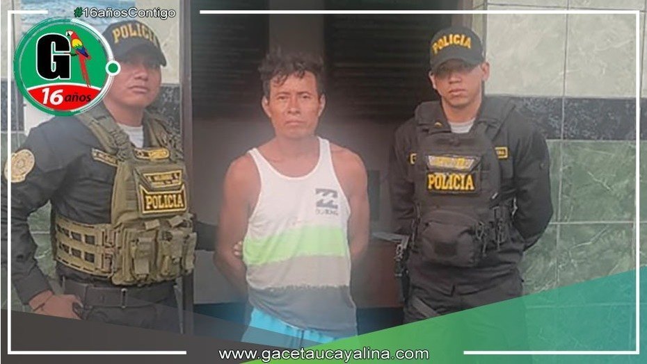 Policía de la comisaría de Pebas detienen a sujeto por el delito de violación sexual