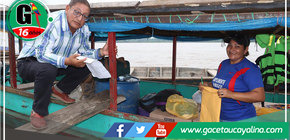 Alcalde de la Provincia de Ucayali coordina entrega de alimentos y útiles escolares en cuenca del río Pisqui