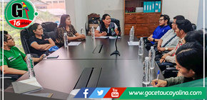 Regidora de municipalidad de Padre Abad lidera reunión sobre alimentos complementarios