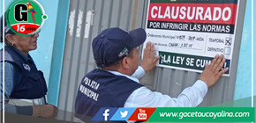 Clausura de bar clandestino en Amarilis