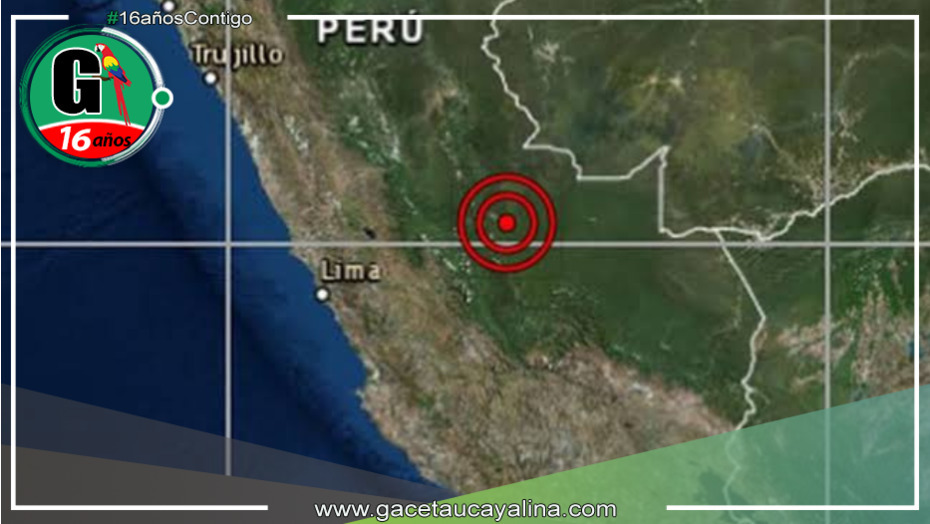 Sismo de magnitud 4.1 sacude la región de Ucayali