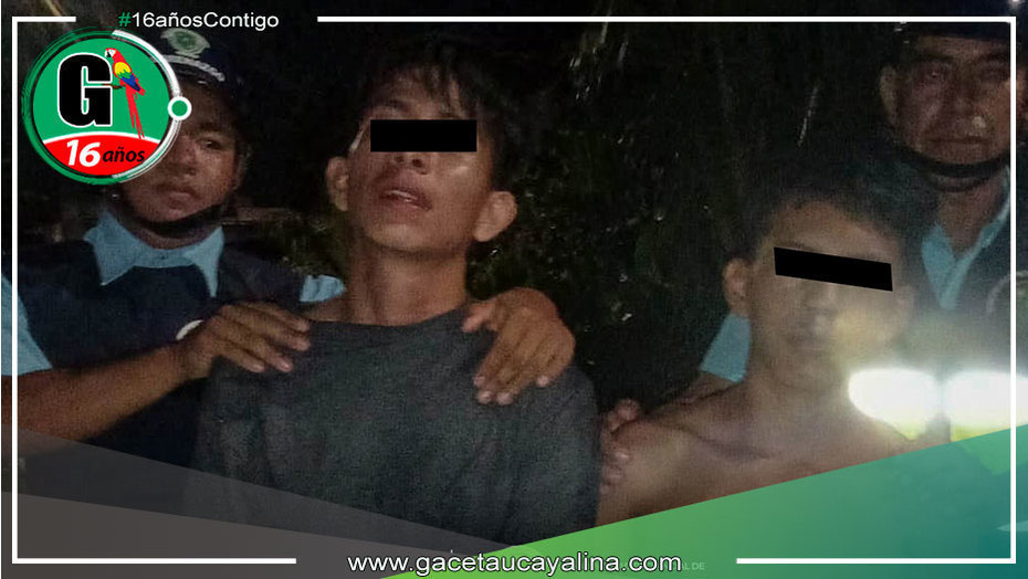 Patrulla de Serenazgo intercepta a ladrones de celular en Mercado Municipal de Atalaya