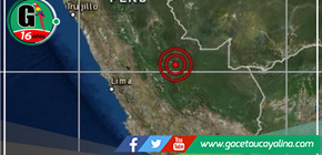Sismo de magnitud 4.1 sacude la región de Ucayali