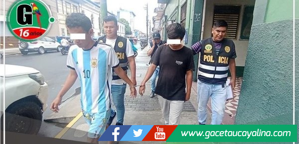 Iintervienen a dos sujetos en posesión de un revólver