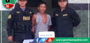 Intervien a sujeto que que agredia y amenzaba con machete a los policias