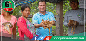 Alcalde de Tahuanía Lidera Entrega de Aves para Impulsar Economía Local y Combatir la Desnutrición