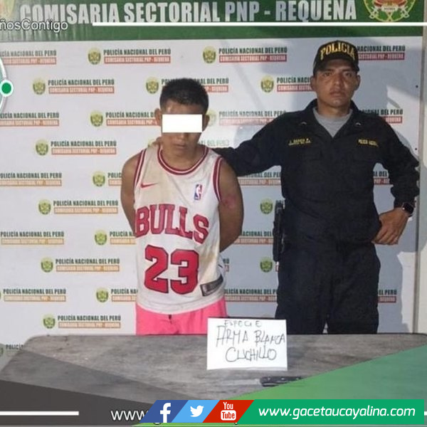 Los policias capturan a sujeto por presusnto delito 