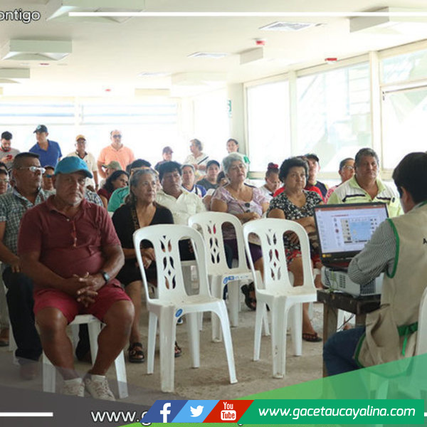 MDY se reunió con vecinos del bulevar turístico de Yarinacocha 