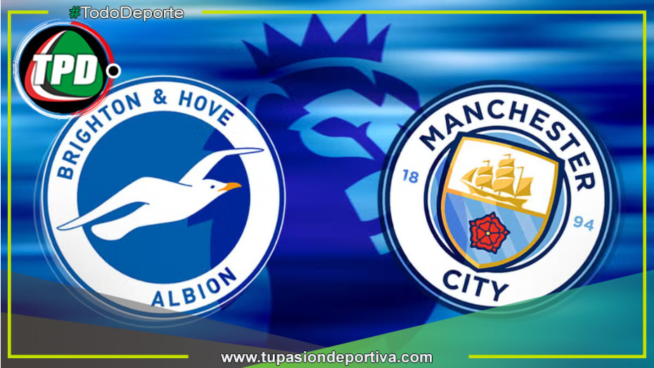 Brighton y Manchester City se enfrentan en la Premier League