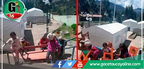 Yarowilca: Alumnos de Santa Rosa tienen clases en Carpas