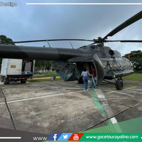 Trasladan 12 toneladas de alimentos a zonas aisladas de Yurúa, provincia de Purús