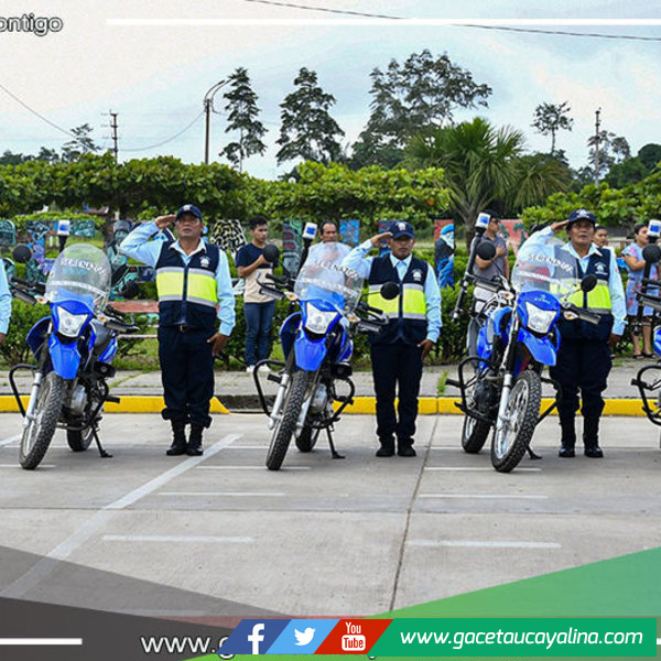 Alcalde John Salcedo Ríos Presidió Ceremonia por el Día del Sereno Municipal en Sepahua