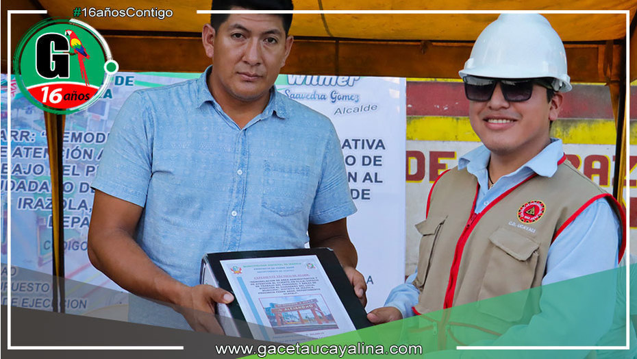 Municipalidad de Irazola Inicia Renovación de Espacios Públicos
