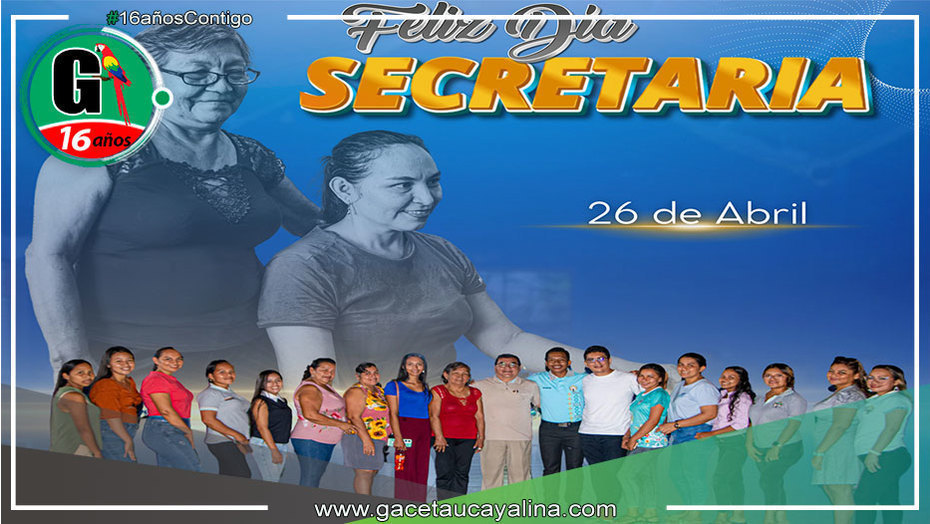 Alcalde de Tahuanía Envía Mensaje de Gratitud en el Día de la Secretaria