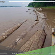Descubren 60 trozas de madera abandonadas en el río Marañón