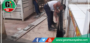 Municipalidad de Ucayali realiza importantes mejoras en el mercado Sr. de los Milagros